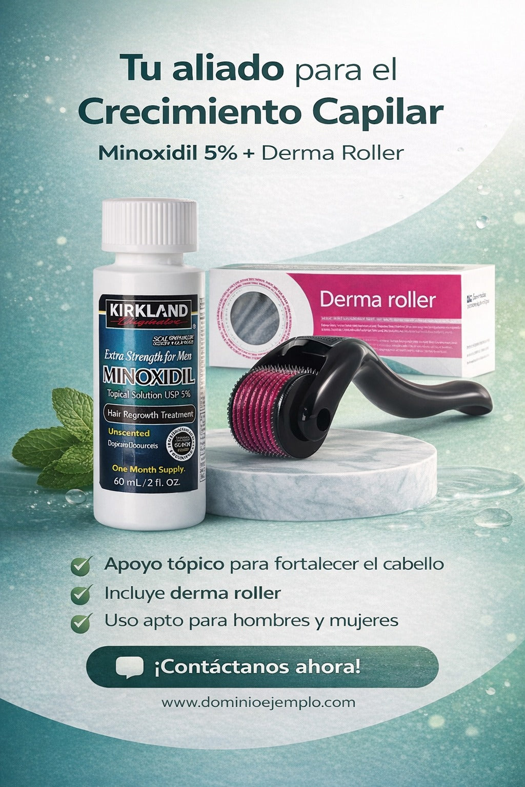 𝐌𝐢𝐧𝐨𝐱𝐢𝐝𝐢𝐥 𝐜𝐫𝐞𝐜𝐞 𝐜𝐚𝐛𝐞𝐥𝐥𝐨 𝐛𝐚𝐫𝐛𝐚 𝐜𝐞𝐣𝐚𝐬 𝐲 𝐦𝐚𝐬 🌱